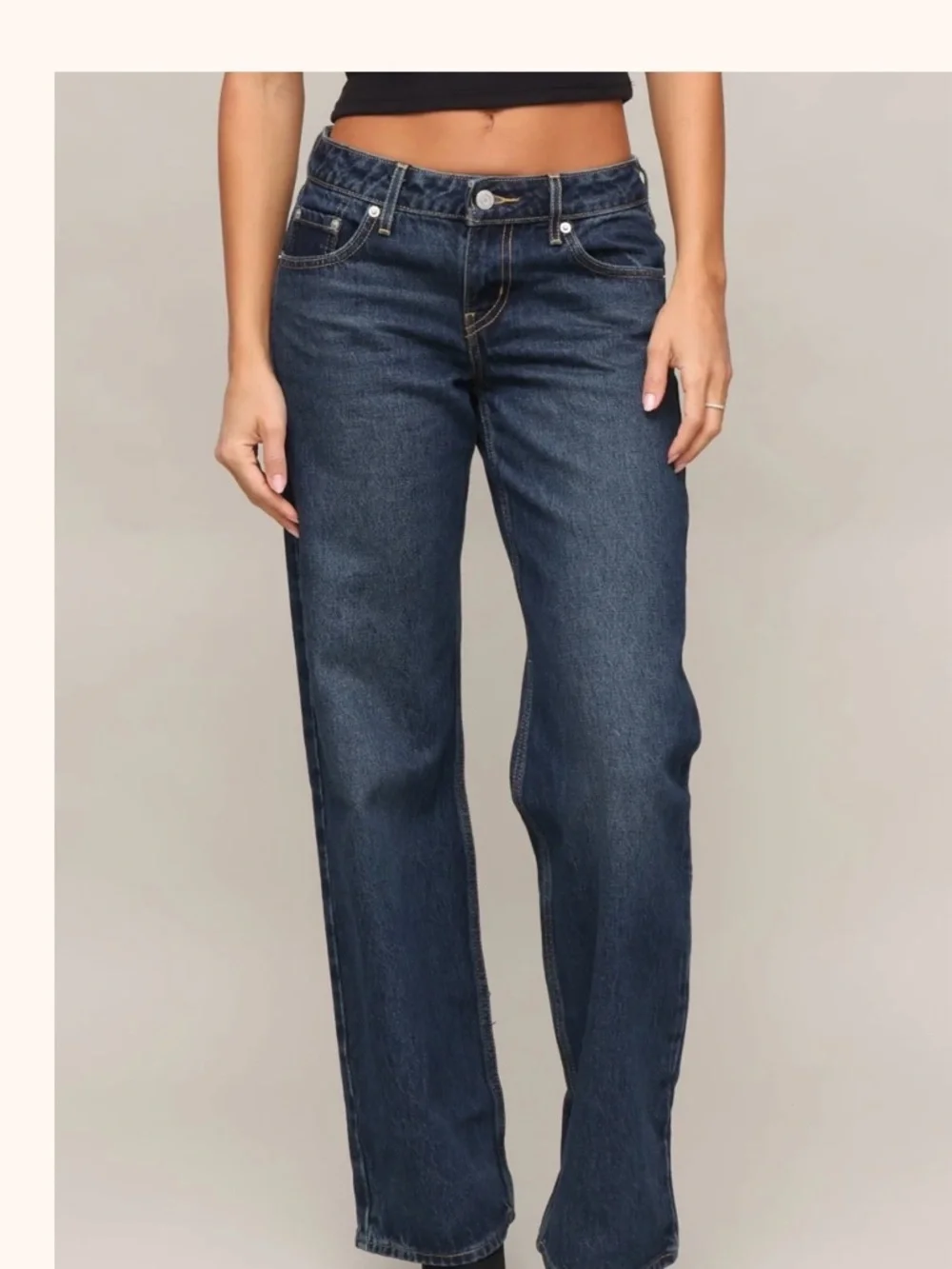 Levi's low loose tomorrow morning jeans size 24 - Picture 3 of 12